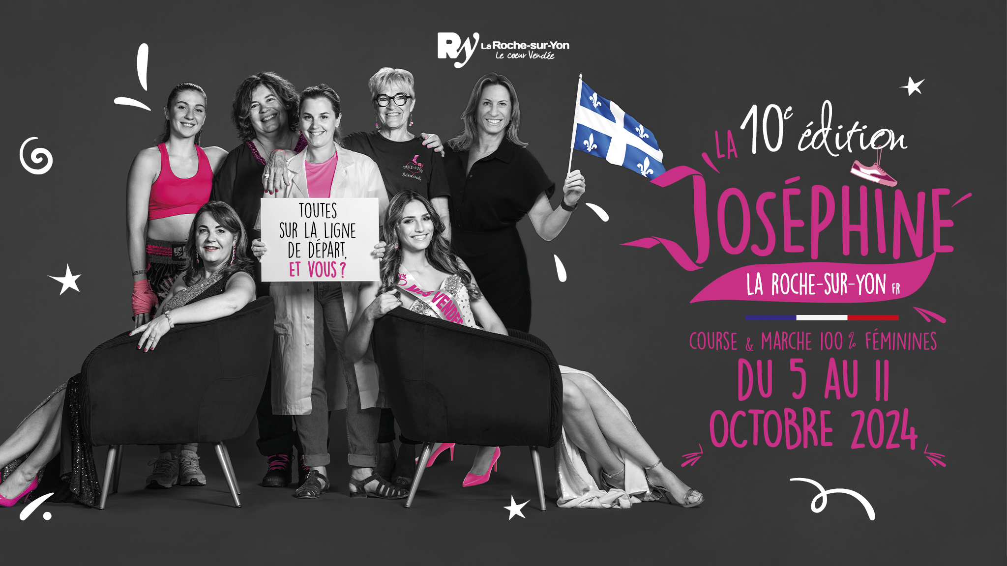 La Joséphine, course et marche solidaires 100% féminines fête sa 10ème édition ! 