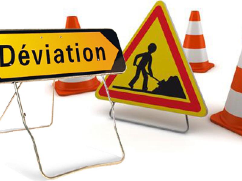 TRAVAUX CENTRE BOURG DE ST FLORENT DES BOIS - DEVIATION 