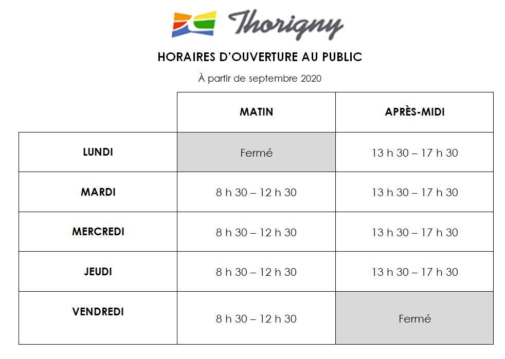 Horaires